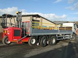 lorry mounted/transportable forklift training
